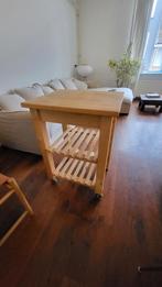 Ikea Belväm Houten blok/trolley, Huis en Inrichting, Ophalen