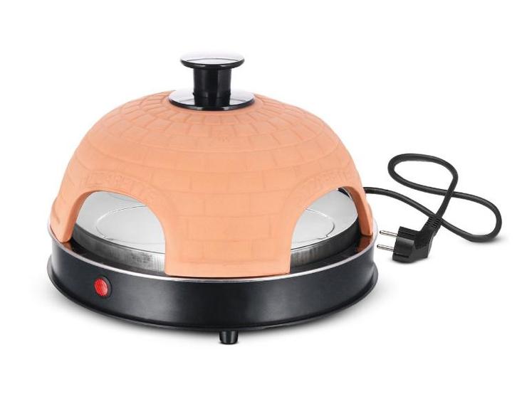 Emerio Pizzarette Origineel - 4 Persoons, Witgoed en Apparatuur, Gourmetstellen, Nieuw, 4 t/m 7 personen, Ophalen of Verzenden