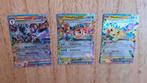 3 kristal ex Pokemon kaarten, Ophalen of Verzenden, Zo goed als nieuw, Meerdere kaarten
