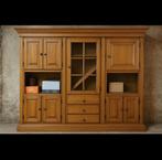 Grote buffetkast buffet kast massief eiken hout blank, Huis en Inrichting, Kasten | Buffetkasten, Ophalen, 200 cm of meer, Met deur(en)