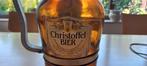 Christoffel bierfles, Verzamelen, Ophalen of Verzenden, Gebruikt, Flesje(s), Overige merken