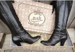 Ash leren veterlaarzen - Maat 39 NIEUW STAAT, Kleding | Dames, Schoenen, Ophalen of Verzenden, Zo goed als nieuw, Zwart, Hoge laarzen