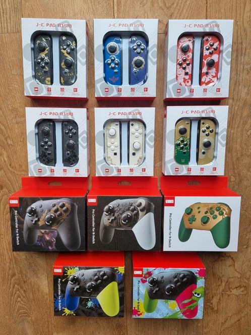 Nintendo Switch Joy-Cons en Pro controllers Nieuw, Spelcomputers en Games, Spelcomputers | Nintendo Consoles | Accessoires, Nieuw