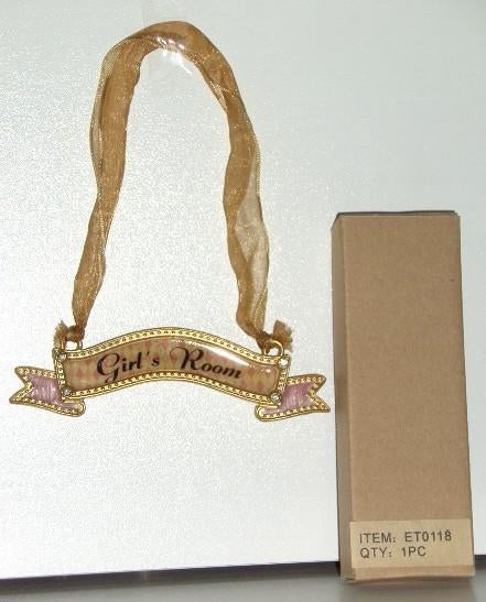 TEKSTPLAATJE MET GIRL’S ROOM 120 stuks Appletree NIEUW., -, -, Overige typen, Nieuw