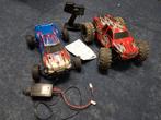 2 auto's Maverick buggy en monster truck 2,4ghz zender lader, Hobby en Vrije tijd, Modelbouw | Radiografisch | Auto's, Elektro