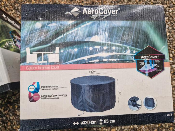 AeroCover tuinmeubelhoes voor tuinset ø 320cm, Tuin en Terras, Tuinmeubel-accessoires, Nieuw, Ophalen