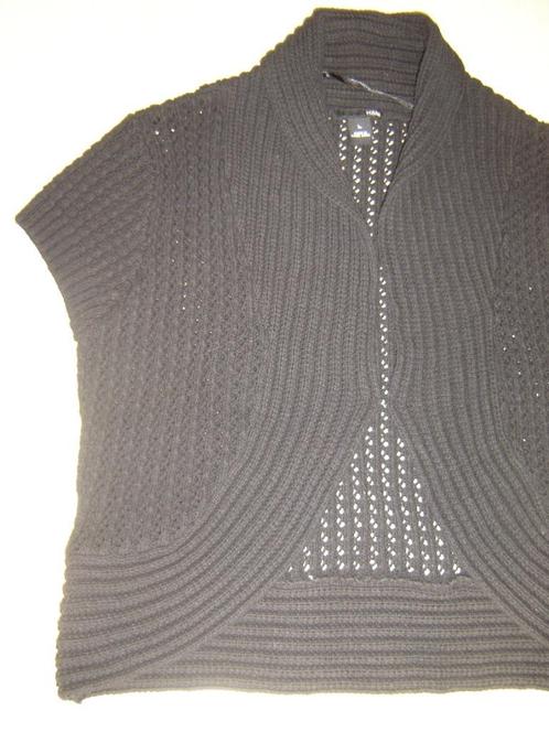 Zgn zwarte dames vestje, mt. L, Kleding | Dames, Truien en Vesten, Zo goed als nieuw, Maat 42/44 (L), Zwart, Verzenden