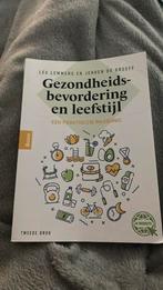 Lex Lemmers - Gezondheidsbevordering en leefstijl, Lex Lemmers; Jeroen de Greeff, Ophalen of Verzenden, Zo goed als nieuw, Nederlands