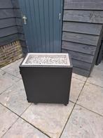 Te koop verrijdbare Vuurhaard, Ophalen, Gebruikt