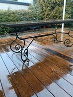 Tuintafel,, Graniet., Ophalen, Zo goed als nieuw, Rechthoekig, Overige materialen