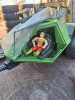 Gi joe rolling thunder + armadillo voertuig met xtra figuren, Ophalen of Verzenden, Gebruikt