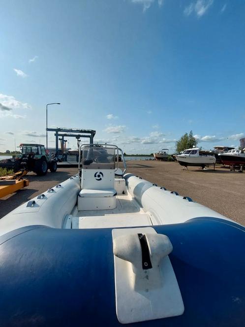 Yam500 RiB, Watersport en Boten, Vis- en Consoleboten, Gebruikt, 30 tot 50 pk, 3 tot 6 meter, Benzine, Buitenboordmotor, Polyester