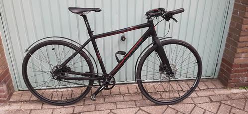 Snelle hybride met Gates snaar 53 cm, Fietsen en Brommers, Fietsen | Racefietsen, Gebruikt, Overige merken, 10 tot 15 versnellingen