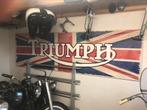 Triumph wanddoek, Motoren