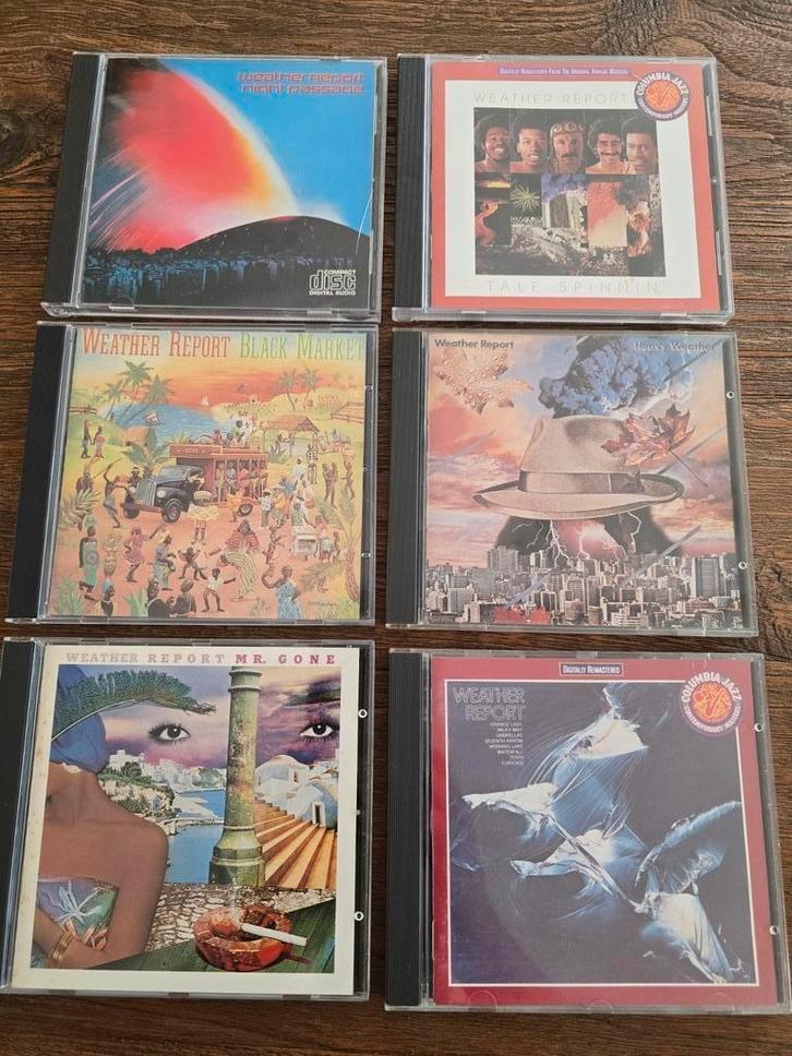 CD collectie Weather Report + 2 Wayne Shorter, Cd's en Dvd's, Cd's | Jazz en Blues, Zo goed als nieuw, Jazz, 1960 tot 1980, Ophalen of Verzenden