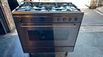 Smeg SNL90D 5 Pits Gasfornuis met Oven 90 x 60 Cm, Ophalen, 60 cm of meer, Zo goed als nieuw, Gas