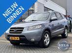 Hyundai Santa Fe 2.7i V6 4WD Dynamic 7p. TREKHAAK/7ZITPLAATS, Auto's, 2000 kg, Blauw, Bedrijf, Handgeschakeld