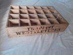 Westvleteren bierkrat originele houten bak, Ophalen, Minder dan 50 cm, Gebruikt, 50 tot 100 cm