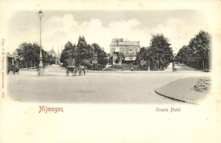Nijmegen. - Oranie Hotel - ongelopen, Verzamelen, Ansichtkaarten | Nederland, Ongelopen, Gelderland, Voor 1920, Ophalen of Verzenden