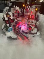 Kerst huisje met led verschilde kleuren, Ophalen