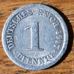 Duitse munten Duitse Rijk Pfennif 1917 geen bodemvondst, Ophalen of Verzenden