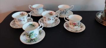 Royal Albert kopjes - 6 stuks beschikbaar voor biedingen
