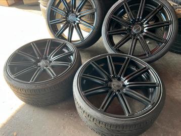 22 inch Orgineel vossen velgen met nieuw Falken banden 