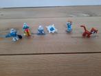 6 smurfen figuurtjes, Ophalen of Verzenden, Gebruikt, Overige typen
