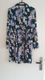 Jurk JdY, bloemenprint en koord in de taille., Kleding | Dames, Ophalen of Verzenden, Zo goed als nieuw, Maat 38/40 (M)