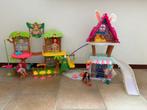 Enchantimals Jungle Cafe + Hoppin’ Ski Chalet, Ophalen, Gebruikt, Poppenhuis