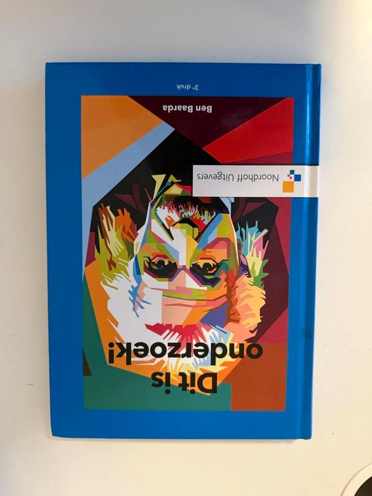 Ben Baarda - Dit is onderzoek!, Boeken, Wetenschap, Zo goed als nieuw, Ophalen of Verzenden