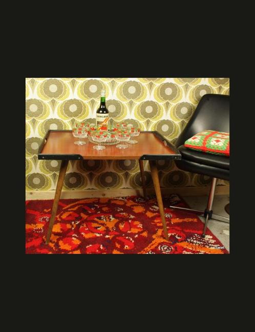6651 Vintage retro oud barok bloemetjes behang behangpapier, Huis en Inrichting, Stoffering | Behang, Verzenden