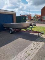 Qwest 380 aluminium visboot met trailer evt met motor, Ophalen, Tot 10 pk, Aluminium, 3 tot 6 meter