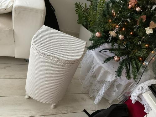 Lage origineel Lloyd loom stoelen wit, Huis en Inrichting, Fauteuils, Zo goed als nieuw, Ophalen of Verzenden