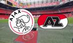 Ajax - AZ | 2 kaarten naast elkaar | vak 406, Losse kaart, Twee personen, Maart