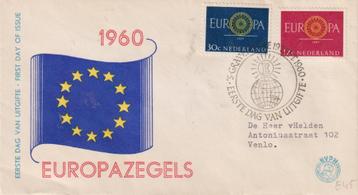 Nederland 1960 E45 EUROPA vlag 1 beschikbaar voor biedingen
