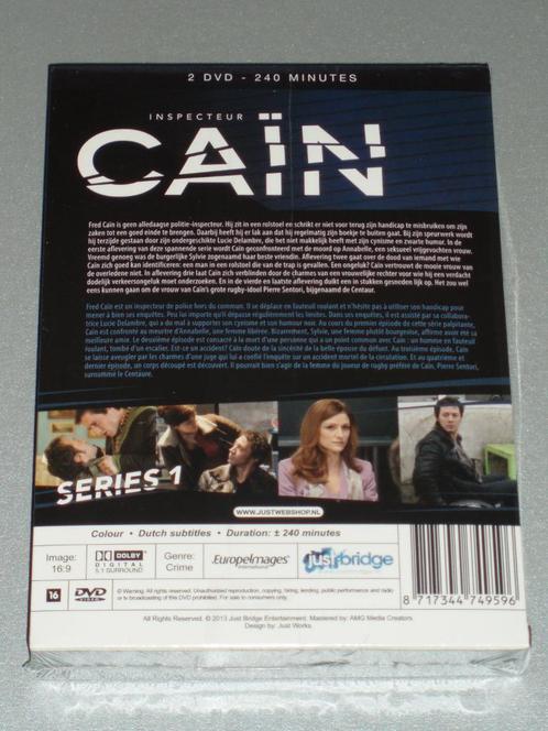 Inspecteur CAÏN (CAIN) Serie 1, Epis. 1-4, 2DVD 240min.NIEUW, Cd's en Dvd's, Dvd's | Tv en Series, Nieuw in verpakking, Overige genres
