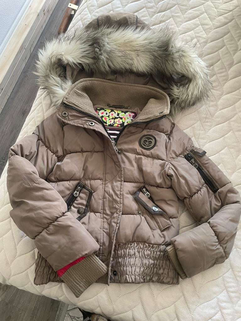 Leuke winterjas 122/128, Kleding | Dames, Jassen | Winter, Ophalen, Gedragen, Maat 34 (XS) of kleiner, Zwart