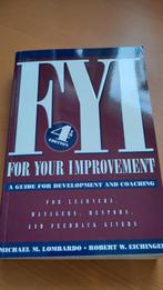 FYI: For Your Improvement; guide for development & coaching, Ophalen of Verzenden, Zo goed als nieuw