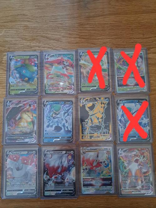 Pokemon kaarten v en vstar en vmax, Hobby en Vrije tijd, Verzamelkaartspellen | Pokémon, Zo goed als nieuw, Ophalen of Verzenden