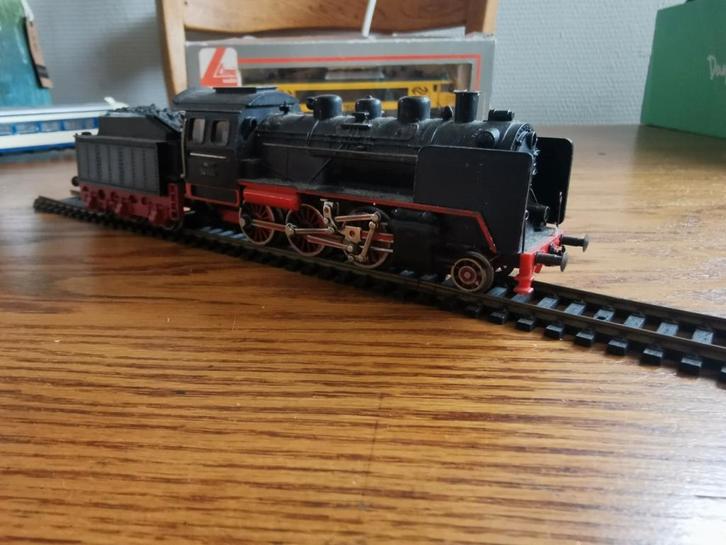 Fleischmann stoomlocomotief, Hobby en Vrije tijd, Modeltreinen | H0, Gebruikt, Locomotief, Gelijkstroom, Fleischmann, Analoog