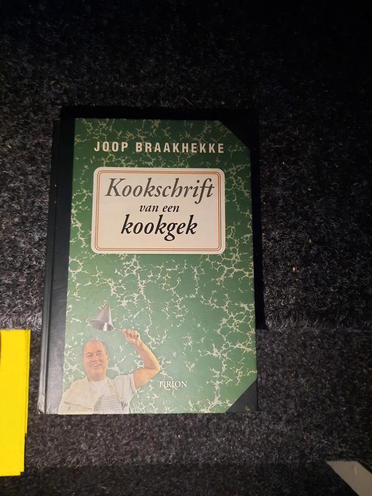 Kookschrift van een kookgek Joop Braakhekke, Boeken, Kookboeken, Gelezen, Ophalen