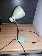 Vintage Bureaulamp Mintgroen, Huis en Inrichting, Lampen | Tafellampen, Vintage, Ophalen of Verzenden, Zo goed als nieuw, Minder dan 50 cm