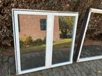 Hardhouten raam, Gebruikt, Raamkozijn, Inclusief glas, 75 tot 150 cm