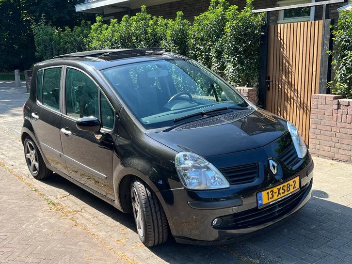 Renault Modus Dynamique 1.6 16V E4 2007 Zwart metallic, Auto's, Renault, Particulier, Modus, ABS, Airbags, Airconditioning, Boordcomputer