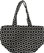 Marokkaanse Handgemaakte Fluwelen XL  Gouden Accenten  Zwart, Ophalen of Verzenden, Nieuw, Zwart, Shopper