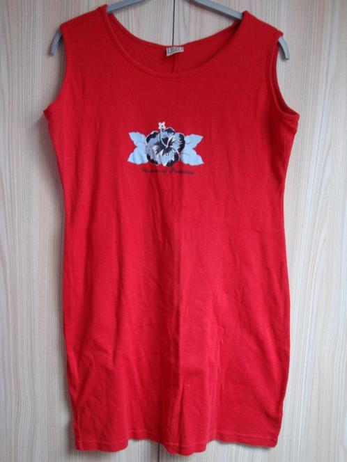Maat 40 / 42. Rode jurk / tuniek., Kleding | Dames, Jurken, Zo goed als nieuw, Maat 38/40 (M), Rood, Boven de knie, Ophalen of Verzenden