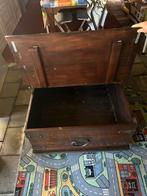 Salon tafel, Huis en Inrichting, Tafels | Salontafels, Ophalen, Gebruikt, 100 tot 150 cm, Teakhout