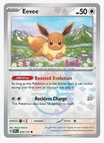 Evee pokeball Prismatic Evolutions 74/31
Pokemon, Ophalen of Verzenden, Zo goed als nieuw, Losse kaart