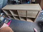 Ikea Kallax Kast 8 Vakken met 2 Lades, Met plank(en), Kunststof, Gebruikt, 100 tot 150 cm